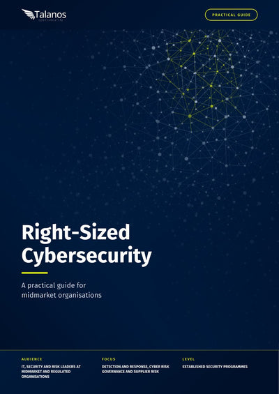 Cover of the Right-Sized Cybersecurity guide