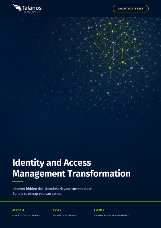 Identity Governance Maturity Assessment